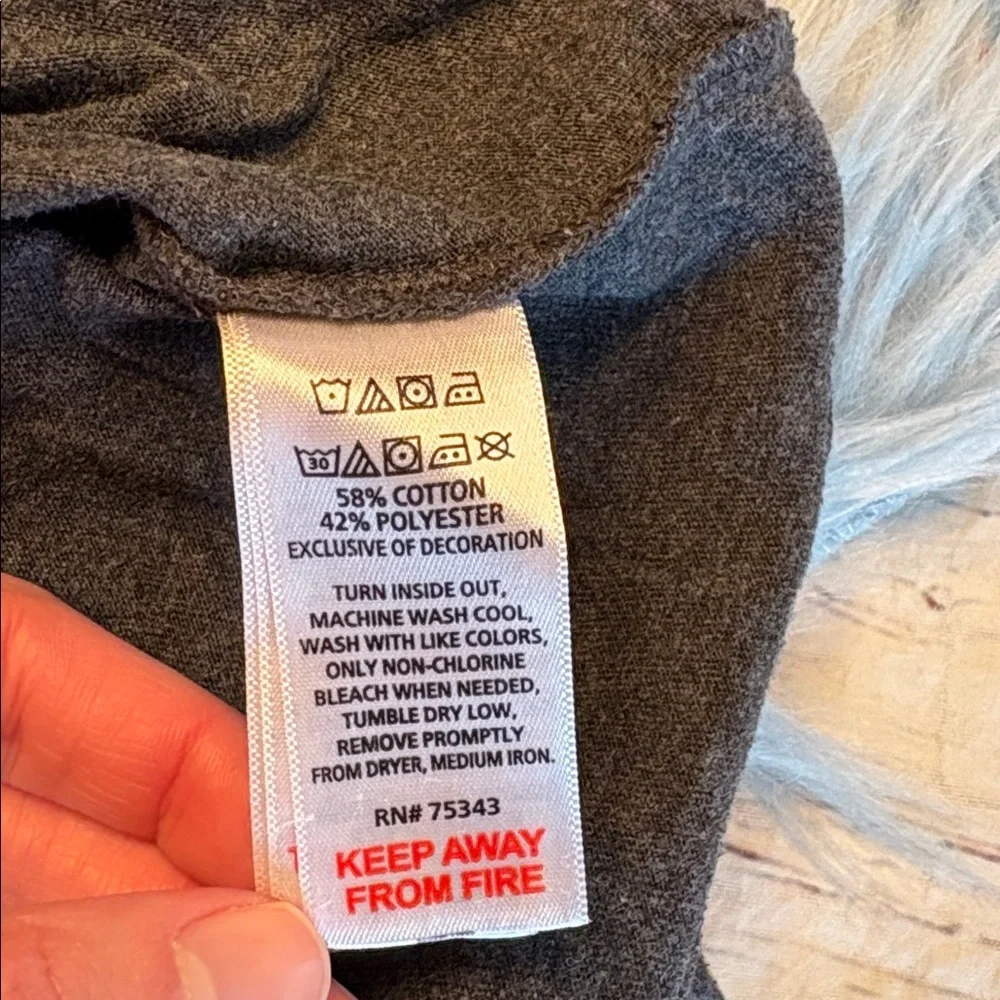 Tommy Bahama Gray Long Sleeve Tee sz S